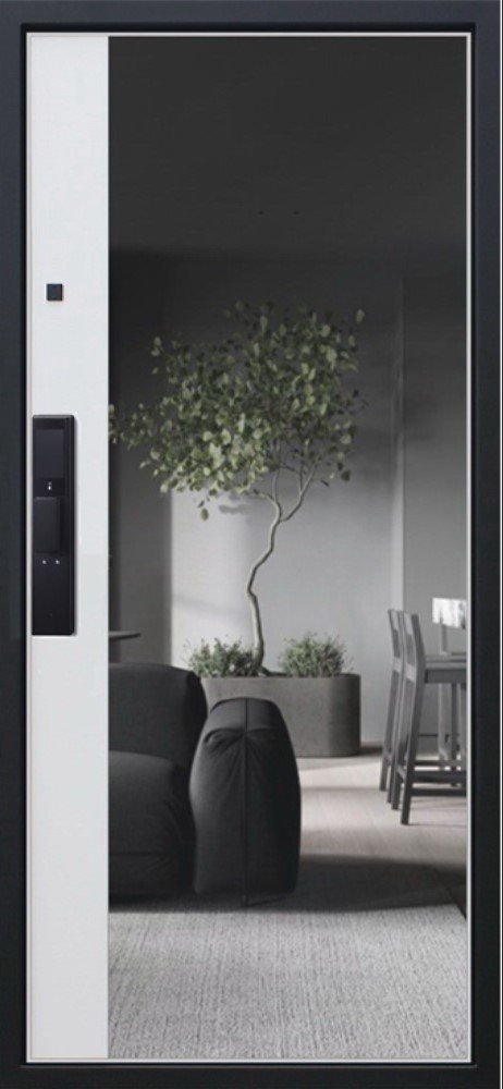 Товар Дверь Конструктор» с зеркалом и  биометрическим замком Smart lock DZ 888 DIS007242