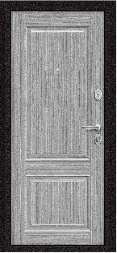 Товар Дверь Браво Optim X-2 6 см Антик Медный/Серый клен DIS007398