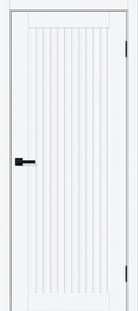 Межкомнатная дверь Браво-40 White Silk BR5510