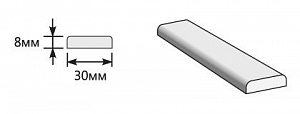 Товар Притворная планка 2000x30x8 BRK5018