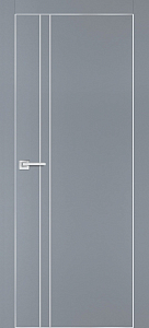 Товар Межкомнатная дверь PX-20  AL кромка с 4-х ст. Серый матовый