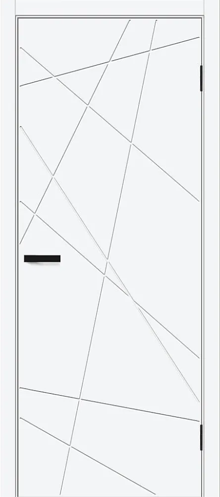 Фото Межкомнатная дверь Граффити-5.Д White Pro BR6025