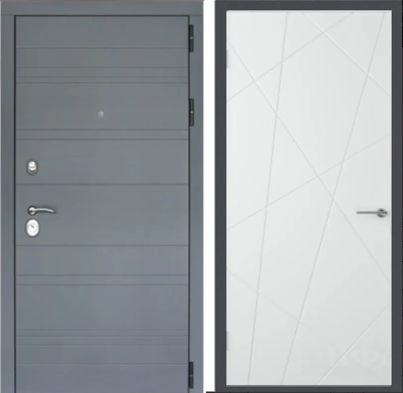 Дверь ЗД Лира Софт графит DIS006837