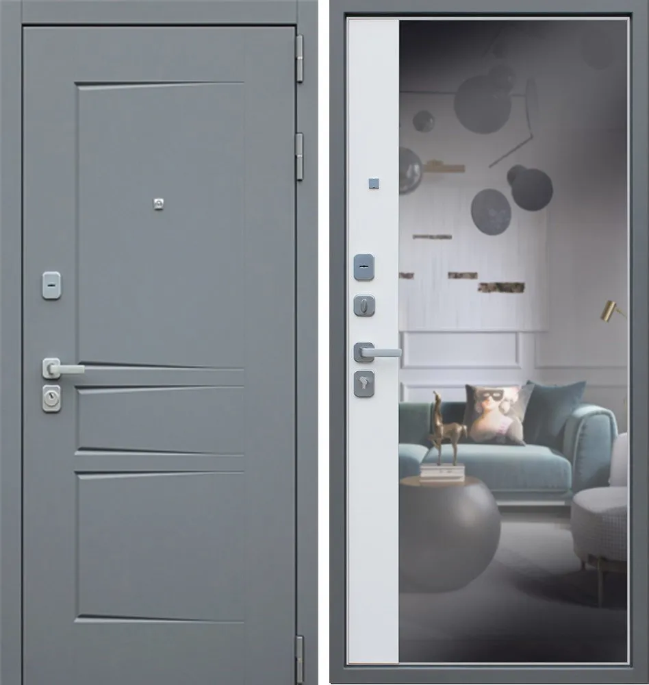 Фото Дверь АСД Челси с зеркалом DIS006695